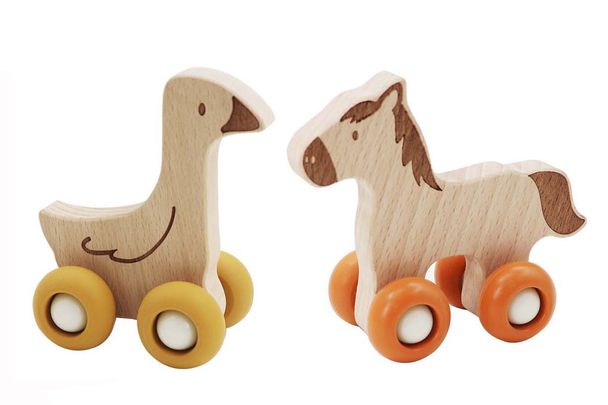 ECOWHEELS FARM MOVERS HORSE & DUCK - Bamboo Sprout